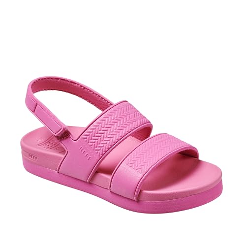 Image of REEF Girls Toddler /Little Kid Water Vista Platform Sandal, Water Friendly, Adjustable Strap