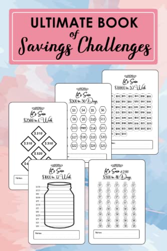 Gift Ideas For Couple Money Savings Challenge Book: EASY And FUN Low Income Savings Tracker Journal For Black Women, Girl, Beginners, Kids | $500, $1000, $2000, $5000, $10000 Money Saving Challenges