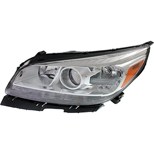 Fitrite Autoparts New Left Driver Side Halogen Headlight Assembly For 2013-2016 Chevrolet Malibu, LT/LTZ Models GM2502362 23294939