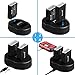 Asperx 2 Pack LP-E17 Battery and Rapid Dual USB Charger Compatible with Canon EOS Rebel T6i, T6s, T7i, 750D, 760D, 8000D, Kiss X8i, 800D, 77D, 200D, EOS SL2, EOS M3, M5, M6 Camera (3 Charging Options)