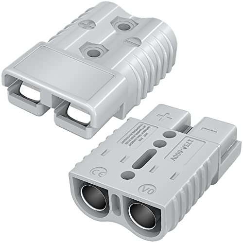 RVBOATPAT 175Amp Battery Quick Connect/Disconnect Connector, 600V 1/0AWG Battery Cable Connector...