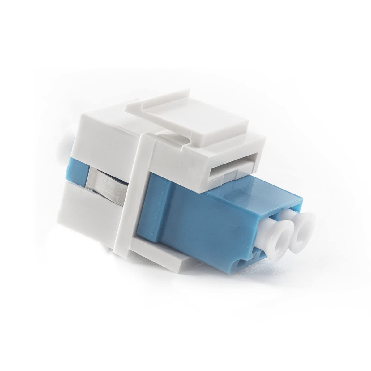 Colored Lc Jack Module LC Fiber Coupler Duplex Keystone Jack LC Adapter VANDESAIL 3PCS LC To ...