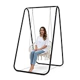 fauteuil suspendu sur pied conforama Construction métallique de qualité supérieure : fabriqué en acier revêtu avec un tube épais, ce support offre une durabilité supérieure et une résistance à la rouille. Profitez d'un soutien durable pour votre chaise hamac, même dans diverses conditions météorologiques.