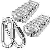 20Pcs Quick Links 5/16” Chain Links Connector, 1200lbs Capacity Heavy Duty...