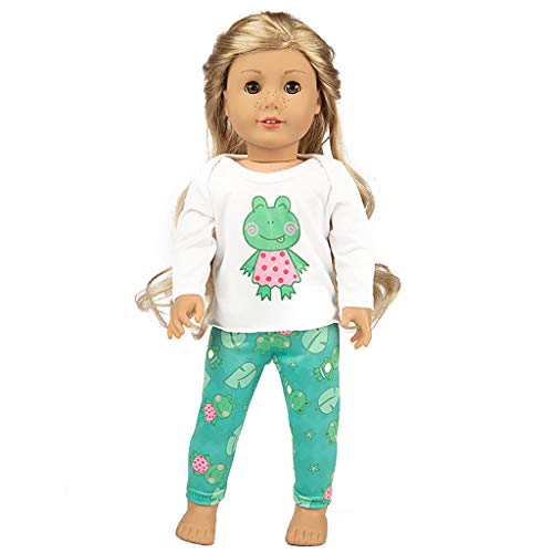 Gaddrt Puppenkleider Zubehör Kleidung Niedliche Kleidung Jacke Mantel mädchen für 18 Zoll Puppe zubehör mädchen for American Girl Spielzeug (A)