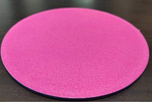 Image of VD-Star Koster Round Coaster Set of 6 Useful Round Shape Plain Silicone Cup Mat Coaster Drinking Tea Coffee Mug Wine Mat for Home Office Dining Table Round Coaster (Random Color 6 Pcs Set)