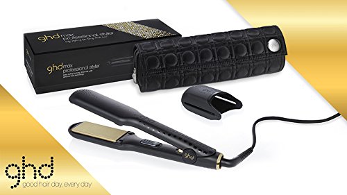 Ghd - Fer A Lisser Styler Max Gold Plaque Large Avec Pochette Ronde