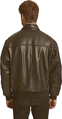 mens Leather Flight Jacket2