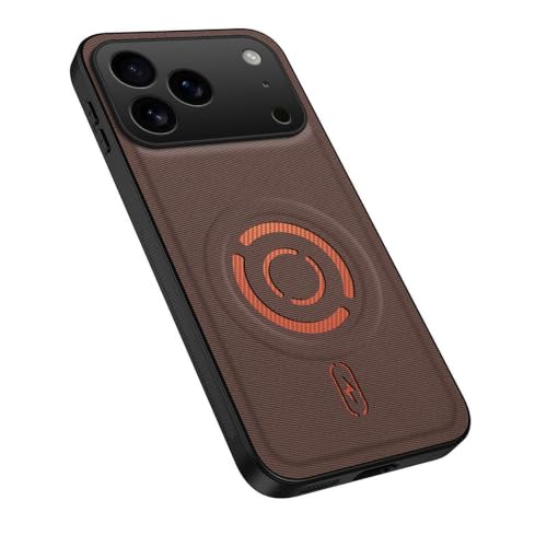 Magnetic Phone Case for Apple iPhone 17 Pro, Brown