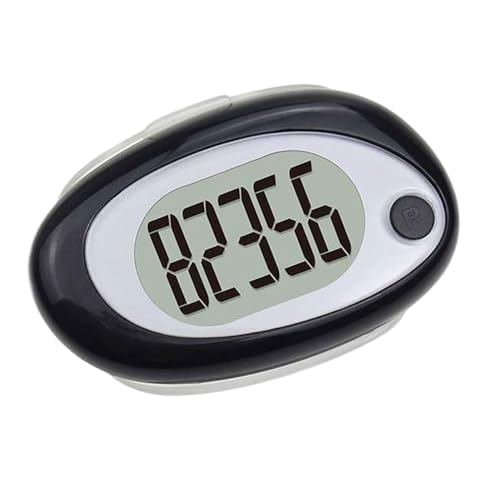 3D Pedometer Step Counter with Clip & Lanyard