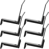 Ciieeo 6 Pinzas para Billetes de Caja Registradora Aplicables, Clips de Plástico Resistentes para Cajón, Color Negro, Pack de 6 Unidades, Uso Comercial y Oficina