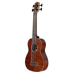 Kala U-Bass Exotic Acajou Fretted, Metal Round Wound Strings avec sac de luxe – Image 3