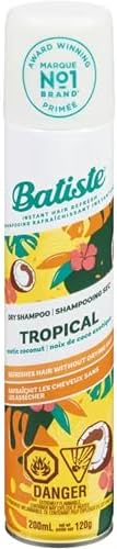 Batiste Dry Shampoo, Tropical, 6.73 Ounce (Packaging May Vary)