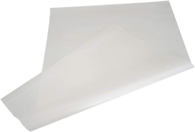 Heat Resistant Sheet PTFE Teflon Sheets for Heat Press Transfers Sheet 60 * 40CM/ 30 * 40cm Non Stick Heat Resistant Craft Mat by Taylor Kelsen (White, 30 * 40cm)