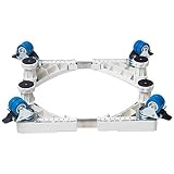 Este producto tiene un diseño de acero inoxidable reforzado que se puede ajustar según la escala. La base se puede ajustar en tamaño de 43 cm a 60 cm. Es altamente adaptable.