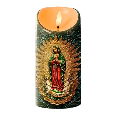Guadalupe LED Candle