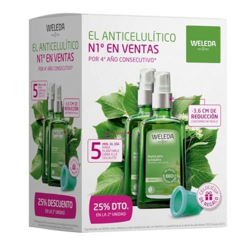 Aceite Corporal Anticelulítico Weleda Abedul 100 ml x 2