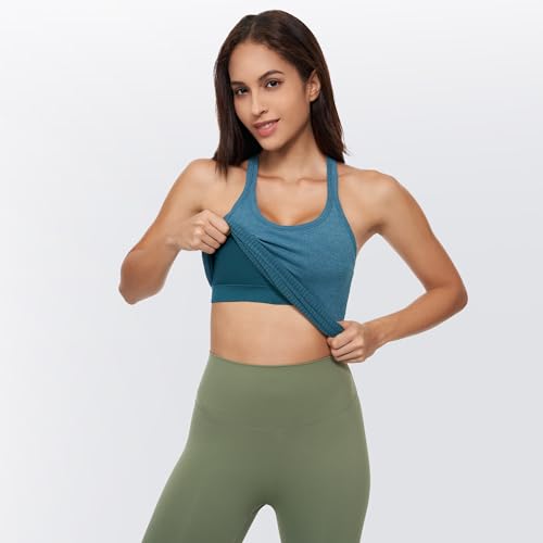 Image of sphinx cat Yoga Racerback Tank Top for Women with Built in Bra,Women's Padded Sports Bra Fitness Workout Running Shirts