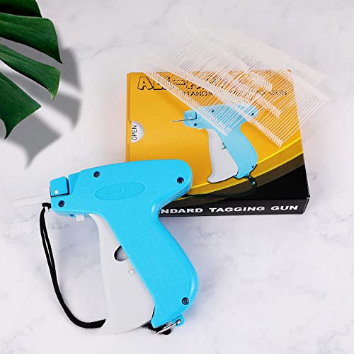 Clothing Garment Standard Retail Price Label Tagging Tag Gun Machine With 2000Pcs 2" Length Barbs Replacement Needle For Store Warehouse Consignment Garage Yard Sale #TOP7