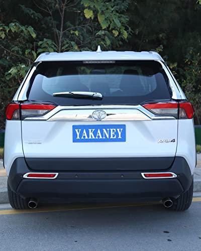 For Rav4 2023 2022 2021 2020 2019 Rear Wiper Cover Trims, Chrome Exterior Back Window Sporty Decorative Strip Molding #TOP3