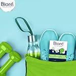 Bioré Daily Make Up Removing Cloths, Facial Cleansing Wipes with Dirt-grabbing Fibers for Deep Pore Cleansing without Oily Residue, 60 Count - Image 2