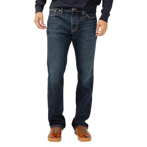 Image of Silver Jeans Co. Mens Jace Slim Fit Bootcut Jeans