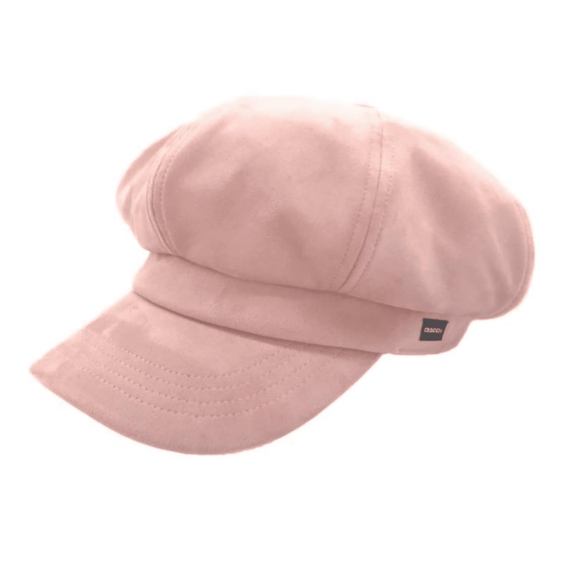 Craggi Baker Boy Hat Newsboy Cap Pink Velvet Ladies Hat