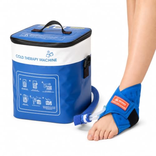 Image of Cold Therapy Machine for Ankle After Surgery with Ankle-Specific Pad