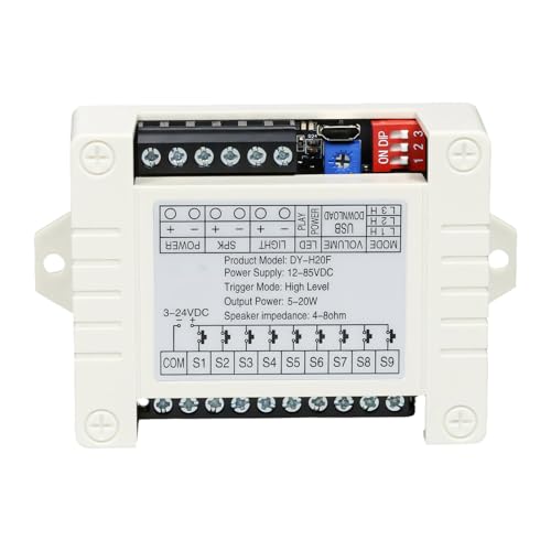 ���o�Đ��p��20W�o�͂����9�Z�O�����g�E�g���K�[����������12V�`85V�̍L���d������MP3�v���[���[�E���W���[��