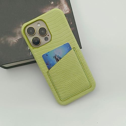 Porte-cartes pour iPhone 11 jaune, l'allié de vos sorties citadines