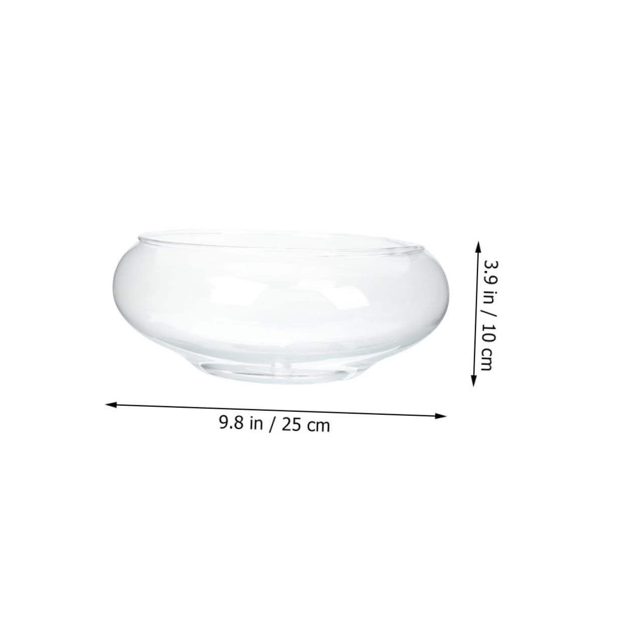POPETPOP Maceta de Cristal Olla multifunción Olla Multifuncional decoración del Escritorio de Trabajo tazón de Burbujas de Vidrio decoración Retro Planta Maceta hidropónica pecera Loto