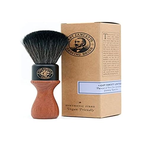 Brocha Sintética de Afeitar Mango Madera Captain Fawcett Cover