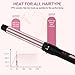 3 in 1 Curling Iron, Curling Wand Set with 3 Interchangable Ceramic Beach Waves Wands(0.75