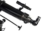 Celestron 21048 PowerSeeker 80EQ Refractor Telescope - includes Two Eyepieces, Erect Image Diagonal, 3x Barlow Lens, Height-adjustable Tripod and Deluxe Accessory Tray, Black - Image 6