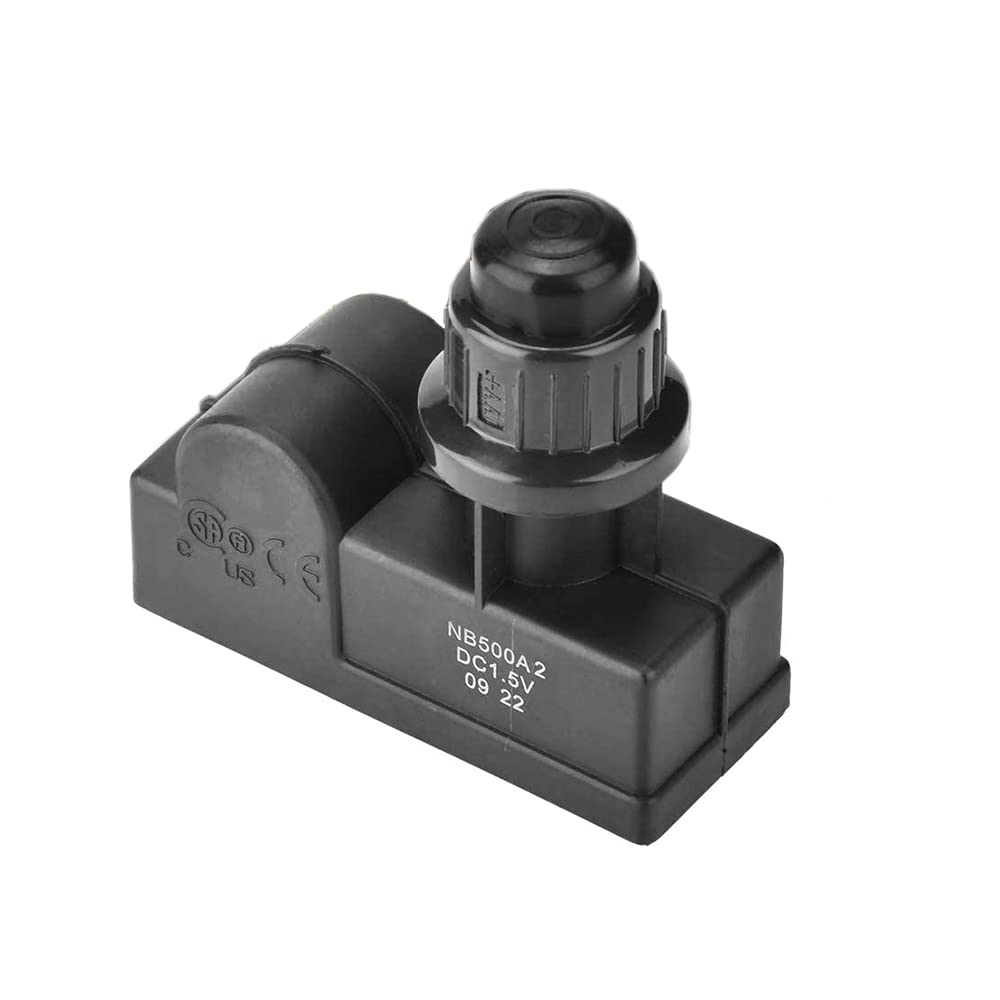 Nikou BBQ Button Igniter AA Battery BBQ Gas Grill Ignitor Spark Generator Push Battery Excluded Multi-Size for Various Gas Grills (2 Outlets)