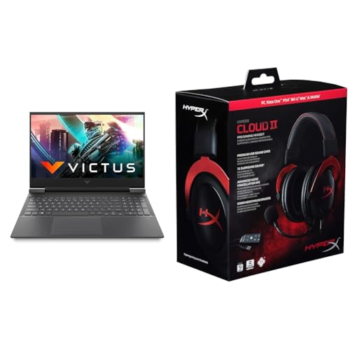 Image of HP Victus Gaming Laptop, Windows, AMD Ryzen 5 5600H, 4Gb GTX 1650 GPU, 16.1-Inch (40.9 Cm) FHD IPS 144Hz, 8GB