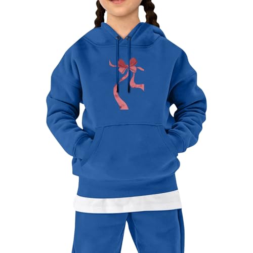 Camo Hoodie Kids,Black Sweatshirt Boys Cute Fleece Fashion Boys Hoodies Size 14-16 With Hooded Bow Print Fall Long Sleeve Hoodies For Teen Girls Y2K Blue 4 Years First Day Of School Shirt For Girls