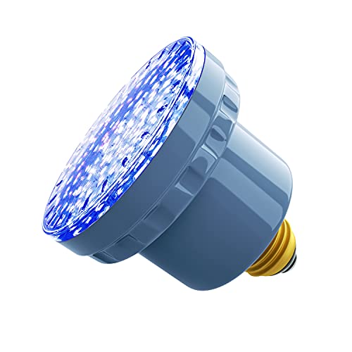 LAMPAOUS intekit S2 Remote LED Spa Lights Bulb (Remote Control kit not Included) 120VAC 15 Watt Multi Color E26 Screw inground Spa Bulb for Pentair (Spa Bulb Only)
