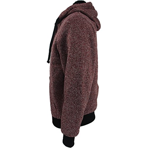 Image of Gary Com Heavyweight Sherpa Hoodies for Men, Thick Fleece Lined Full Zip Up Winter Warm Sweatshirts Work Jackets