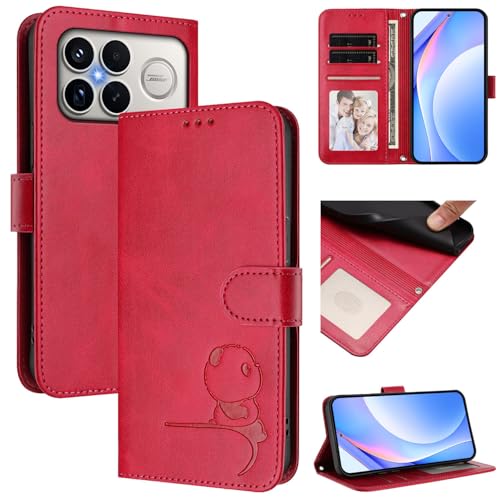 �Ή��@�� for Xiaomi Poco F8 Ultra 5G,�Ή��@�� for Redmi K90 Pro Max 5G �t���b�v�L�b�N�X�^���h�t�����C�J�J�[�h�X���b�g�t�����z�X�}�z�P�[�X Rosered