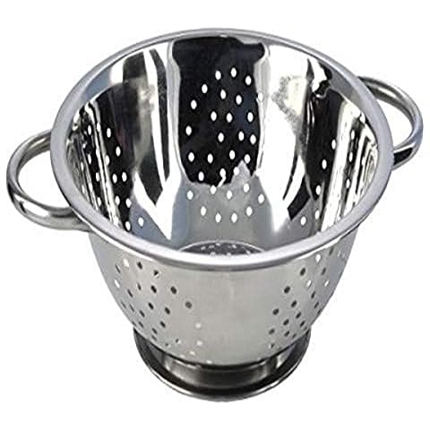 Pendeford Stainless Steel Colander, 24cm Cover