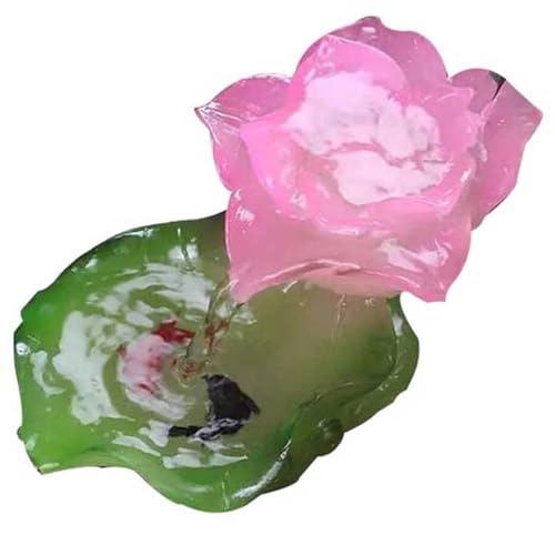 PAYNAN Chinese Color Changing Resin Lotus Tea Pet Home Tea Ceremony Decoration Accessories