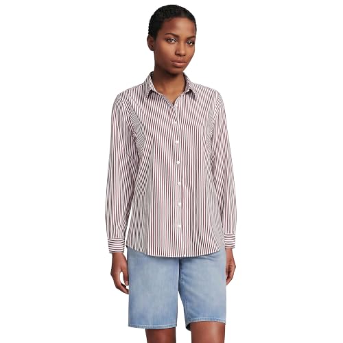 Image of Lands' End Women's Pinwale Cord Long Sleeve Shirt
