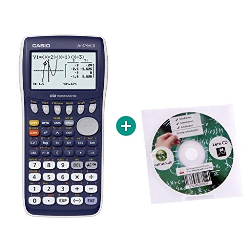 Preisvergleich Produktbild Casio FX 9750 GII + Lern-CD (auf Deutsch)
