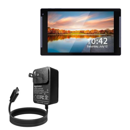 Cargador BoxWave compatible con tablet TJD 1011QU USB-C miniatura 1