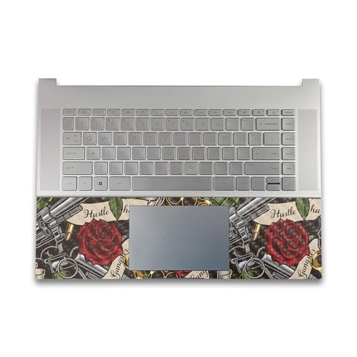Image of Carbon Fiber Gaming Skin Compatible with HP Envy x360 16 inch (2023) - Gangster Life - Premium 3M Vinyl Protective Wrap Decal Cover - Easy to Apply | Crafted in The USA by MightySkins