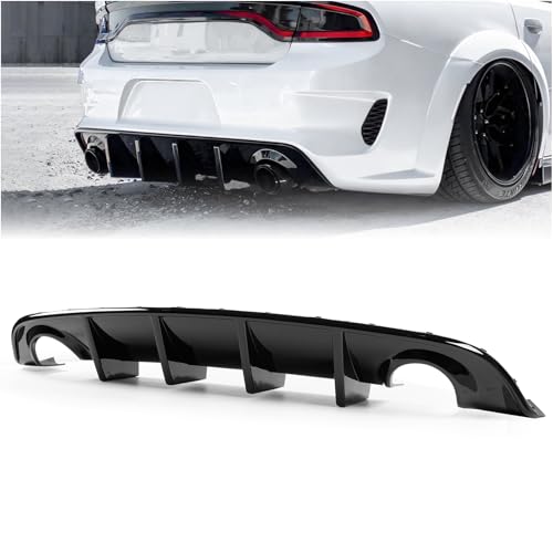 Rear Diffuser for 2015-2023 Dodge Charger(Non-Widebody) Glossy Black