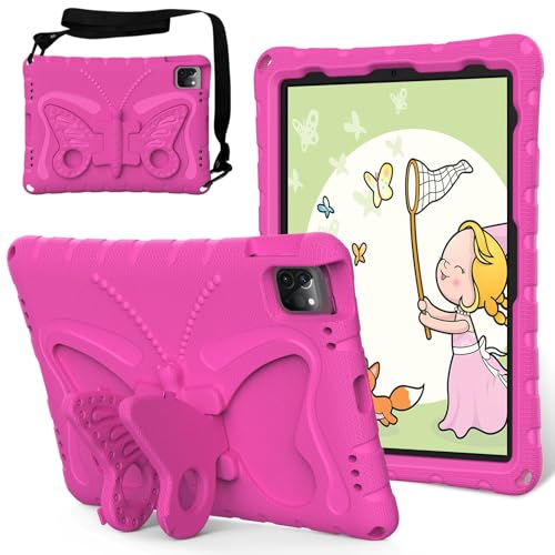 Étui iPad 11e gén 2025 : le cadeau utile pour enfant avec sa coque antichoc rose
