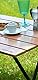 Castelmerlino 700 Folding Okumè table cm 80x60
