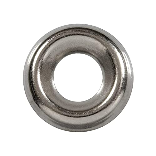 Countersunk Washers Stainless Finish Washers #4#6#8#10#12#14#16 304 Stainless Cup Countersunk Finish Washer Finishing Cup Countersunk Washer Assortment Set 295Pcs #TOP1